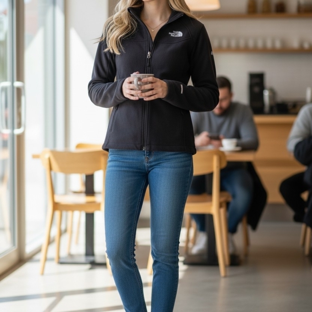 The North Face Black Fleece Jacket